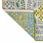 Multicolor Medallion Tapestry Outdoor Accent Rug, 27x45