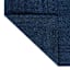 Navy Blue Braided Chenille Accent Rug, 4x6