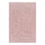 Pink Braided Chenille Accent Rug, 4x6