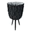 Alessa Black Plant Stand, Medium
