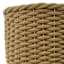 Tan Cotton Rope Weave Plant Stand, 19"