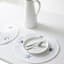 Marina White Embroidered Placemat, 15"