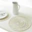 Homespun Easter Cadbury Boucle Round Placemat, 15"