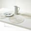 Homespun Easter Cadbury Boucle Round Placemat, 15"