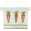 Homespun Easter 3-Carrot Embroidered Table Runner, 72x13