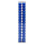 2-Pack Blue Bubble Taper Candles, 10"