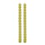 2-Pack Green Bubble Taper Candles, 10"