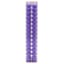 2-Pack Purple Bubble Taper Candles, 10"