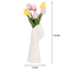 Pink & Yellow Tulips in Hand Shaped Ceramic Pot, 14"
