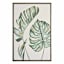 Framed Leaves Canvas Wall Art, 24x36