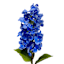 Blue Real-Feel Cone Hydrangea Stem, 24"