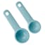KitchenAid Set of 5 Mineral Blue Universal Measuring Spoons