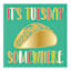 20-Pack 3-Ply It's Tuesday Somewhere Cocktail Napkins