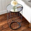 Lexi Accent Table, Nickel