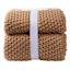 Honeybloom Brown Sweater Knit Bed Blanket, King