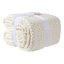 Honeybloom Ivory Sweater Knit Bed Blanket, Full/Queen