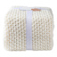 Honeybloom Ivory Sweater Knit Bed Blanket, Full/Queen