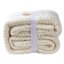 Honeybloom Ivory Sweater Knit Bed Blanket, King