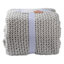 Honeybloom Light Grey Sweater Knit Bed Blanket, King