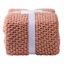 Honeybloom Pink Sweater Knit Bed Blanket, Full/Queen