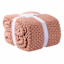 Honeybloom Pink Sweater Knit Bed Blanket, Full/Queen
