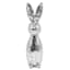 Bunny Brights Silver Disco Bunny, 16"