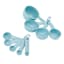 KitchenAid Mineral Water Blue Universal Measuring Cups & Spoons Set