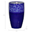 Blue Pre-Lit Ceramic Outdoor Fountain, 22"