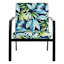 Seneca Navy Blue Single Outdoor Hinged Cushion