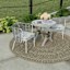Castille Multicolor Outdoor Square Seat Cushion