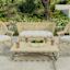 Tahiti Silver Outdoor Wicker Settee Cushion
