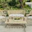 Castille Multicolor Outdoor Wicker Settee Cushion