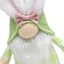 Homespun Easter Green Bunny-Gnome Table Decor, 9"