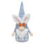 Homespun Easter Blue Bunny-Gnome Table Decor, 9"