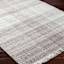 (B887) Ty Pennington Primrose Tartan Grey Area Rug, 8x10