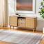 (B887) Ty Pennington Primrose Tartan Grey Area Rug, 8x10