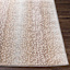 (D614) Crosby St. Roma Neutral Fawn Print Area Rug, 5x7
