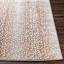 (D614) Crosby St. Roma Neutral Fawn Print Area Rug, 8x10