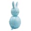 Bunny Brights Blue Blow-Up Inflatable Marshmallow Bunny, 18"