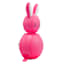 Bunny Brights Pink Blow-Up Inflatable Marshmallow Bunny, 18"