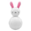 Bunny Brights White Blow-Up Inflatable Marshmallow Bunny, 18"
