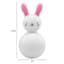 Bunny Brights White Blow-Up Inflatable Marshmallow Bunny, 18"