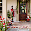 Homespun Holiday Glittered Candy Cane Yard Stake, 36"