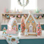 Mrs. Claus' Bakery LED Gingerbread House, 14"