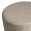 Emmy Stool with Black Wooden Legs, Grey Faux Leather