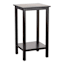 Paxton Wooden Accent Table, Black