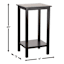 Paxton Wooden Accent Table, Black