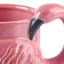 Pink Flamingo Handle Embossed Mug, 18oz