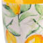 Lemon Patterned Mug with Yellow Handle, 20oz