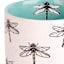 Dragonfly Icon Speckled Mug with Blue Handle, 16oz